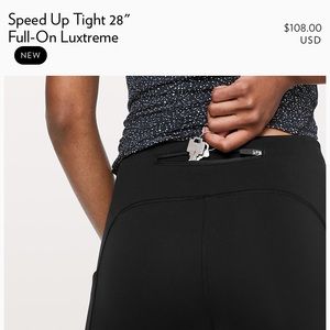 Lulu lemon Speed Up tight leggings